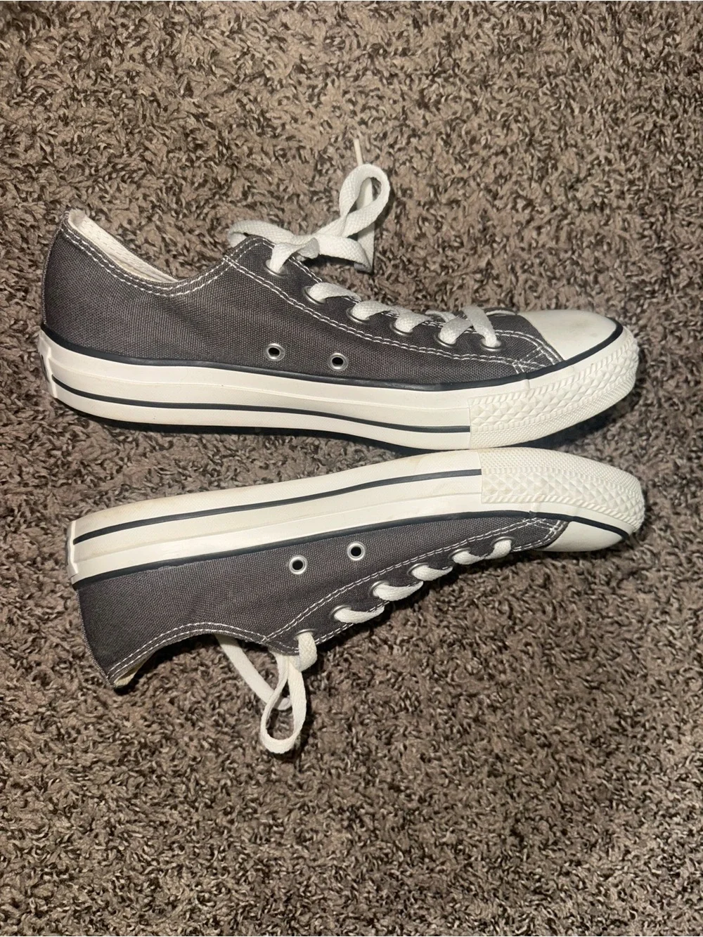 Converse Low Top Sneakers - Gray - Picture 3 of 6